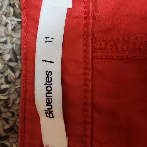 Blunotes Size 11 Red Shorts - Picture 2 of 3